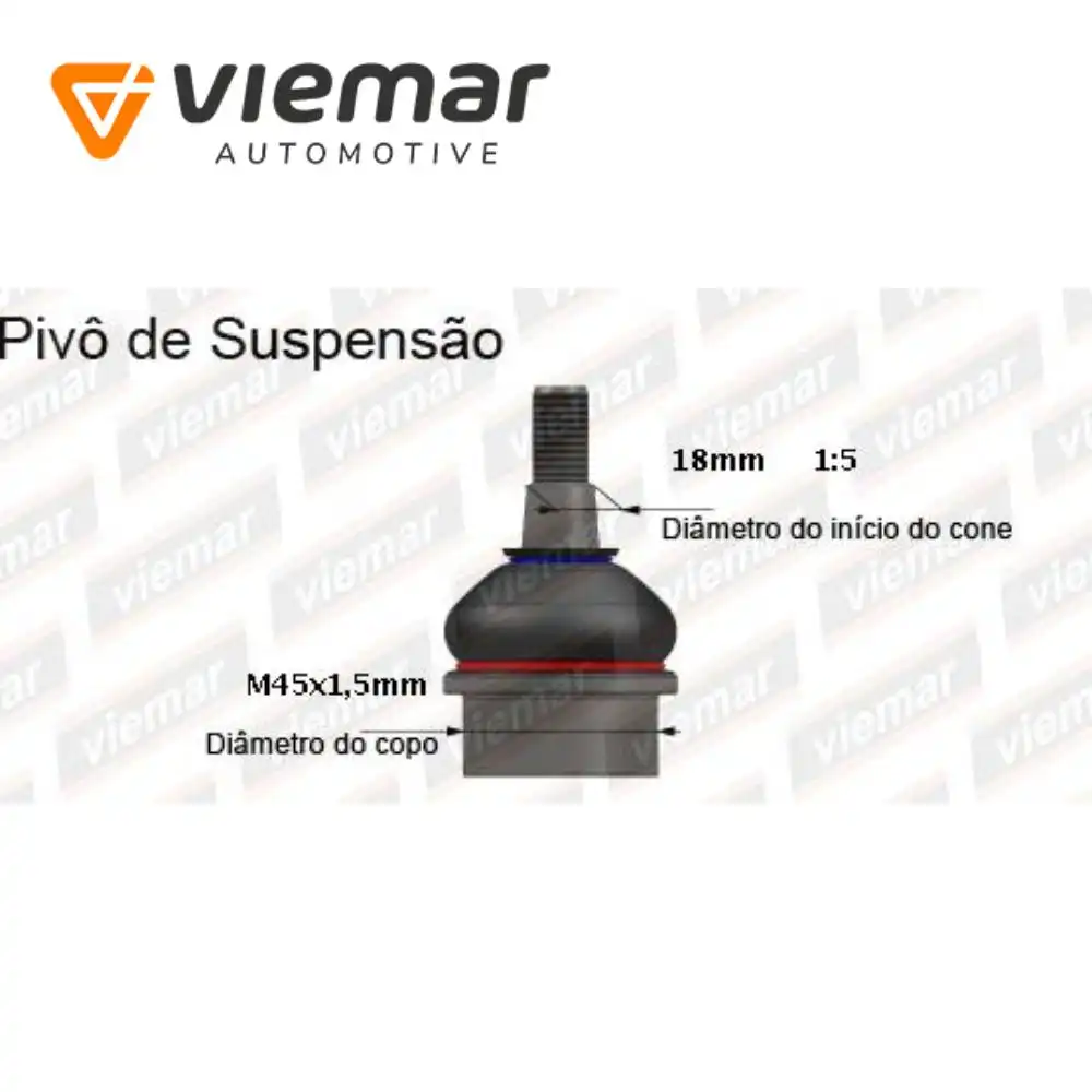 PIVO RENAULT MASTER 2013 A 2022 INFERIOR DIREITO