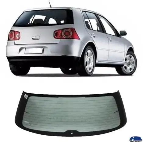 VIDRO VIGIA GOLF 08/13 C/ANTIB VERDE C/FURO (ENCAPSULADO)