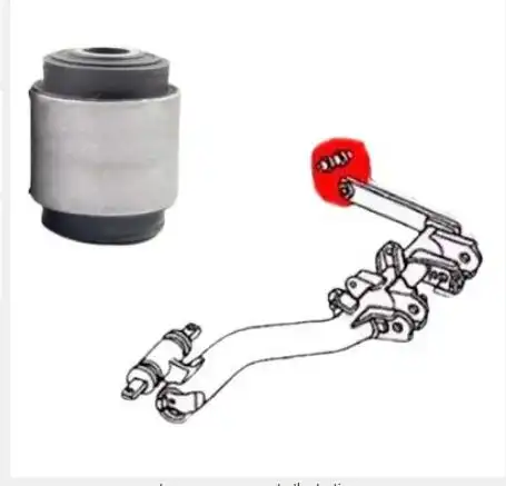 BUCHA BRACO SUSP.TRAS HONDA CIVIC 2001 A 2006 41X49X12MM