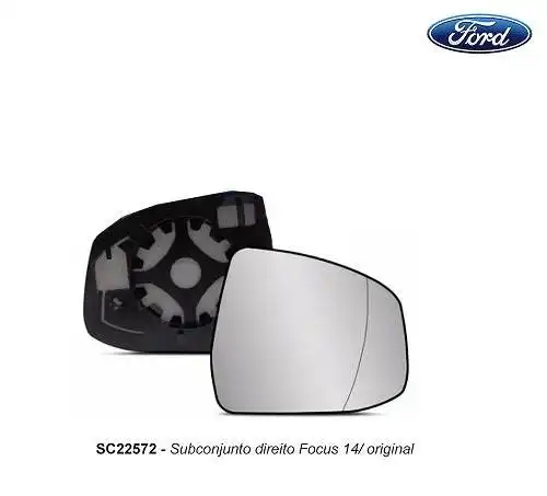 VIDRO ESPELHO FOCUS 2014/ DIR C/CARCACA