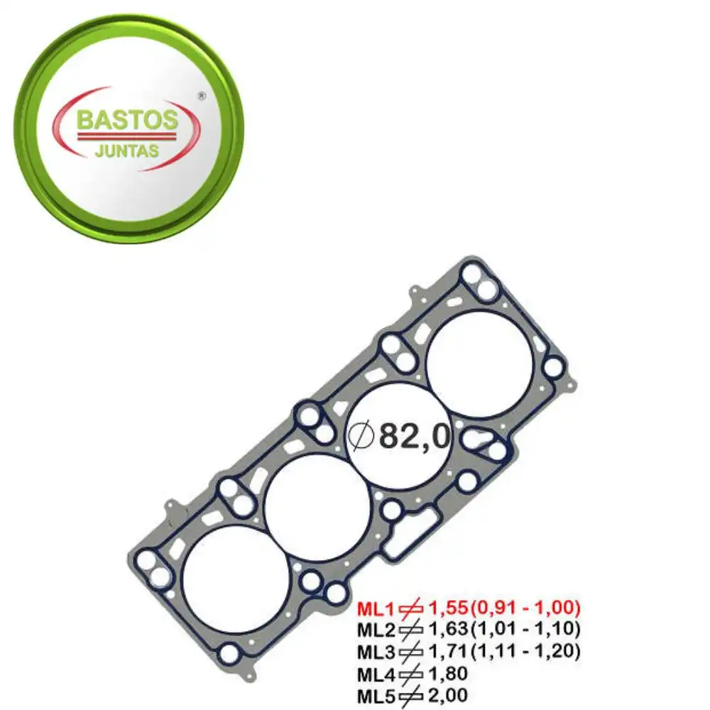 JUNTA CABECOTE AMAROK 2.0 16V 2010 A 2022 1 PIC METAL