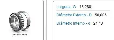ROLAM RODA DIANT S-10 96/ EXT F-1000 92/ 4X2 EXT