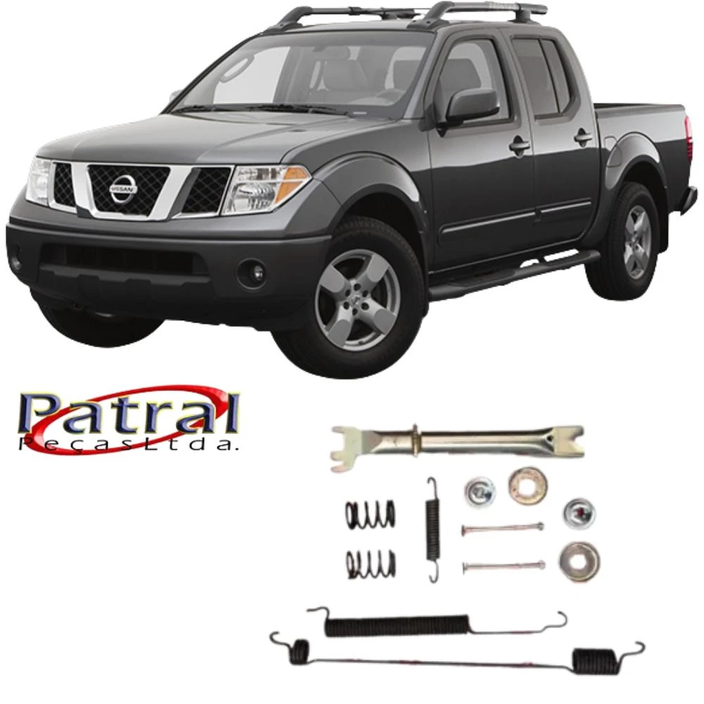 REPARO SAPATA FREIO TRAS NISSAN FRONTIER 2.8 2002 A 2007