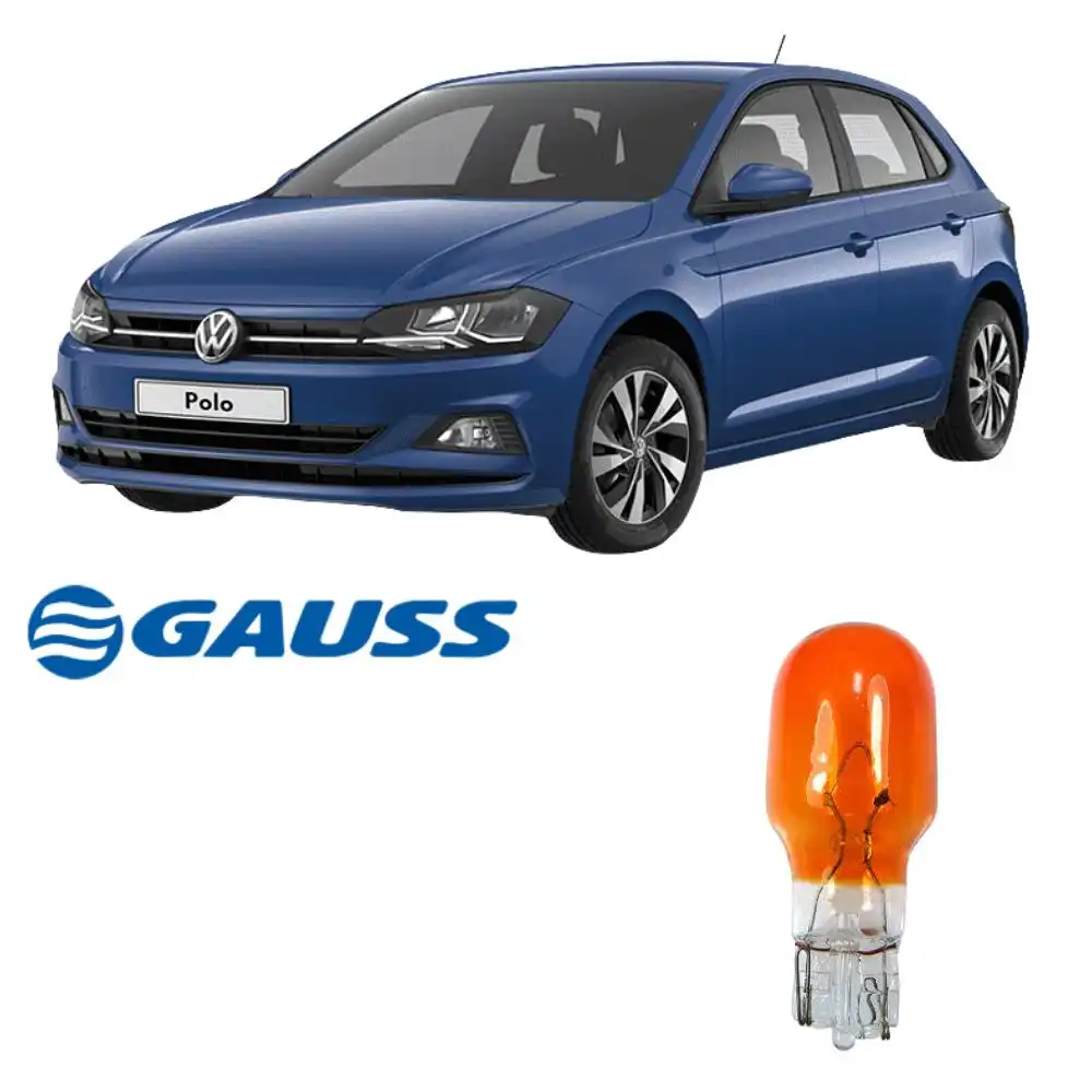 LAMPADA SINALEIRA 2 POLO BASE VIDRO (PINGAO) AMBAR