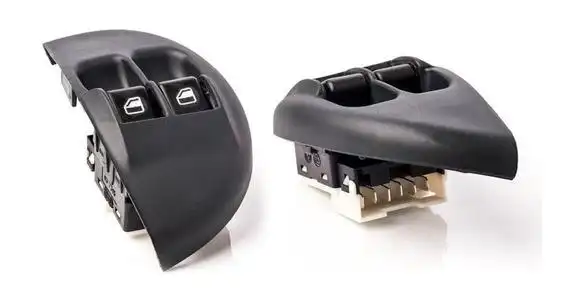 INTER VIDRO ELETRICO PALIO 96/00 ESQ DUPLO C/MOLD.