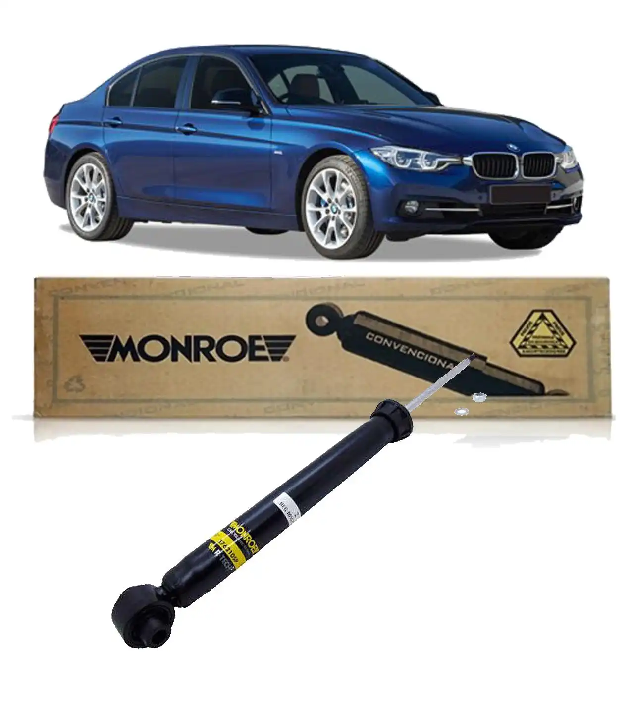 AMORTECEDOR TRASEIRO BMW 316I 320I 328I 2012/