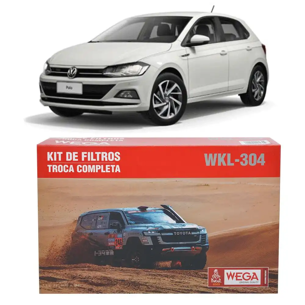 KIT FILTROS POLO 1.4 16V TURBO 2020 ACIMA