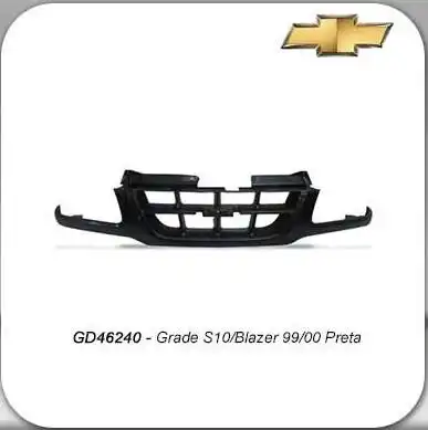 GRADE RADIADOR S-10 1999 A 2000 PRETA