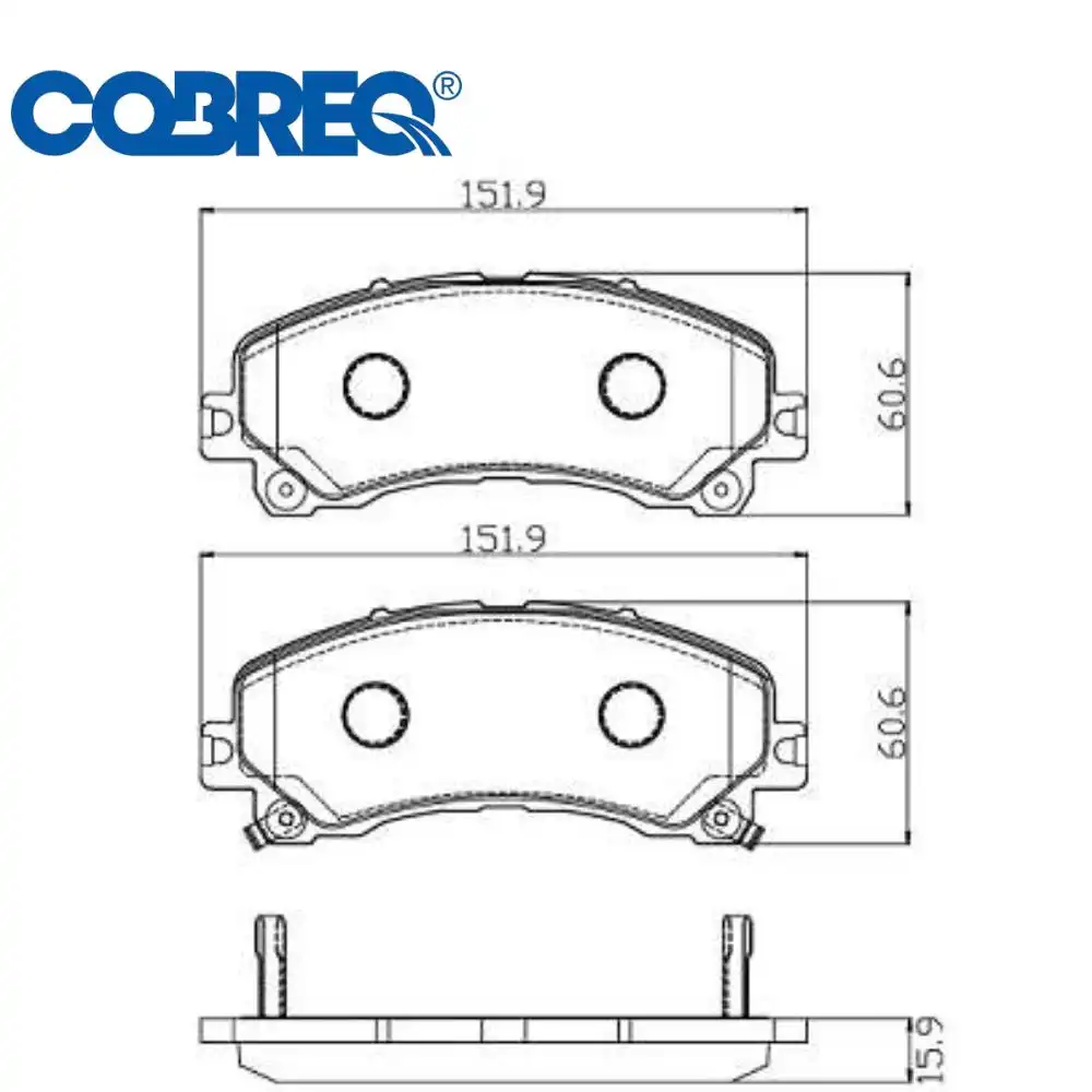 PASTILHA FREIO DIANTEIRA S-10 2.4 2.8 2012 A 2016