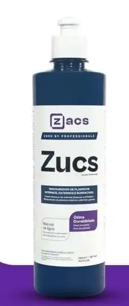 RESTAURADOR DE PLASTICOS INTERNOS E EXTERNOS ZUCS 500ML