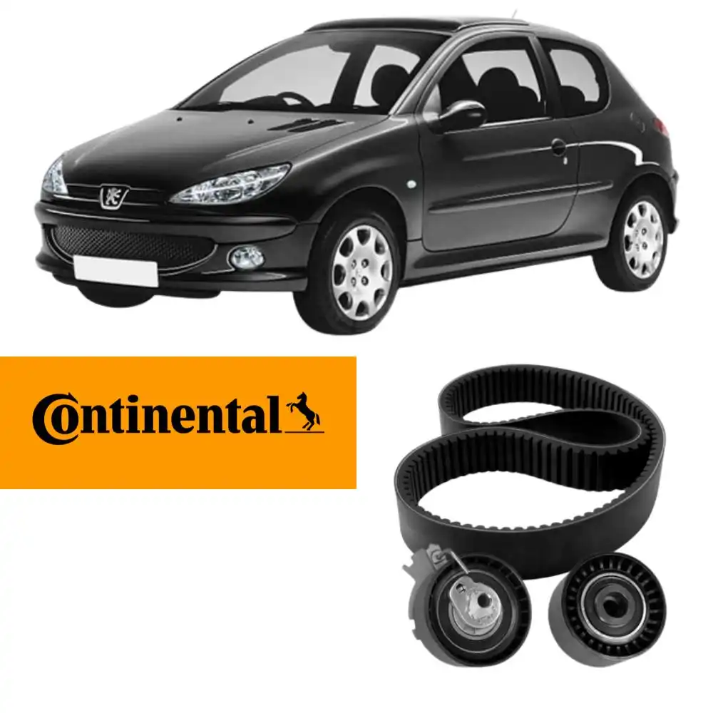 KIT CORREIA DENTADA 206 1.6 16V 2001 A 2008