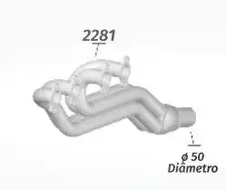 COLETOR DIMENCIONADO GOL,PASSAT,SANTANA 4X1