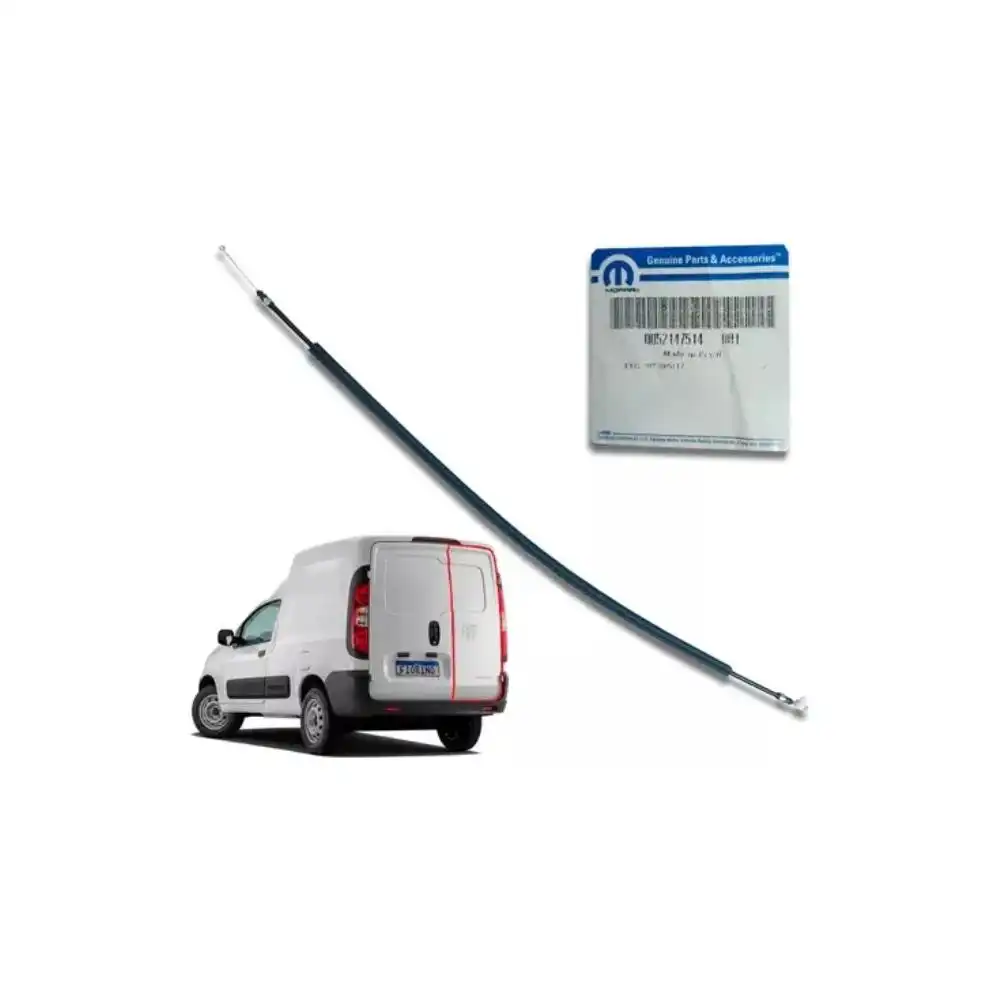 CABO FECHADURA TAMPA TRAS BAU FIAT FIORINO 2013 ACIMA