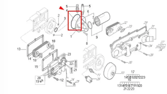 ANEL VEDACAO SILVERADO MOTOR SPRINT 16V