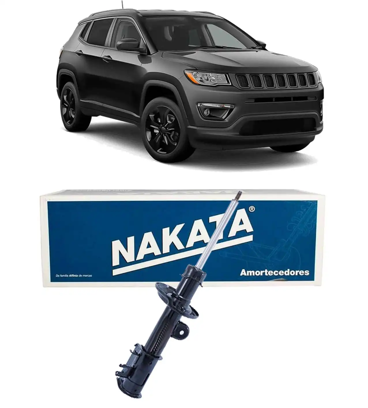 AMORTECEDOR DIANTEIRO COMPASS 2.0 2017 ACIMA DIREITO