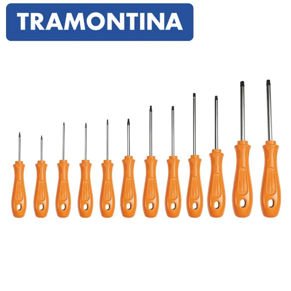 JOGO CHAVE ESTRELADA TRAFIX COM CABO 12 PEÇAS