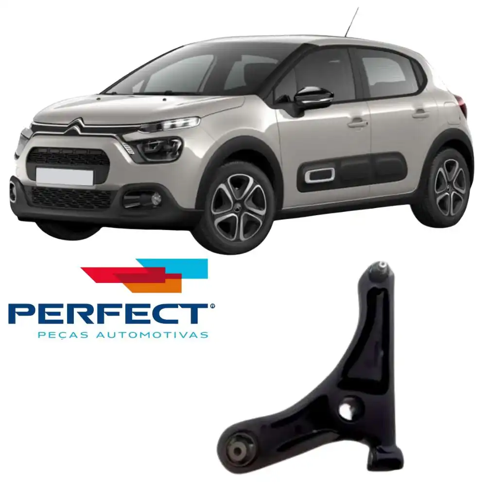 BANDEJA DIANTEIRA CITROEN C3 2022 ACIMA INF ESQ COM PIVO