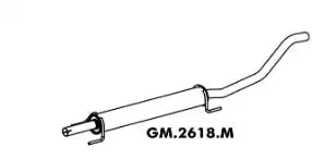 SILENC INTERM CORSA 1.8 2002/ 1.4 2006/