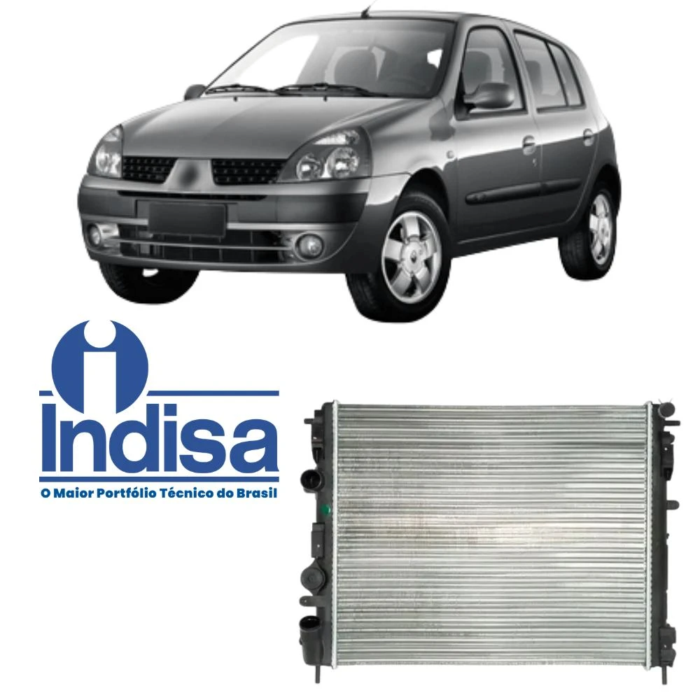 RADIADOR RENAULT CLIO 1.0 1.6 99/ LOGAN SANDERO 1.0 1.6 07/