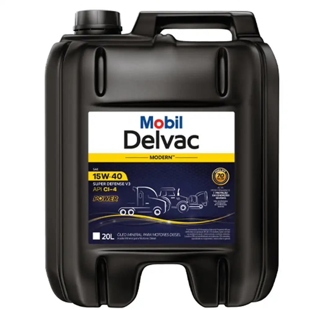 OLEO MOTOR 20 LITROS 15W40 DIESEL CI-4/SL DELVAC