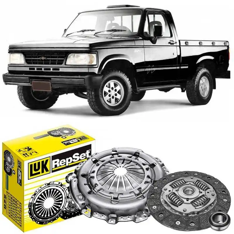 KIT EMBREAGEM D-20 2.5 TURBO DIESEL 1992 A 1996 COM ROLAMENT
