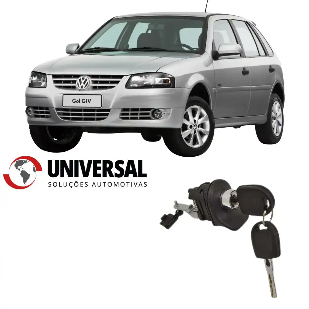 CILINDRO PORTA MALAS GOL GER IV C/ CHAVE MECANICA