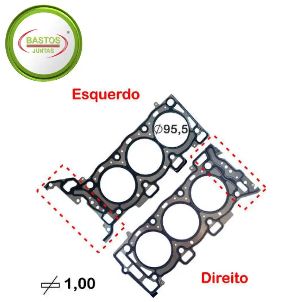 JUNTA CABECOTE CAPTIVA 3.6 V6 2008 A 2011 METAL