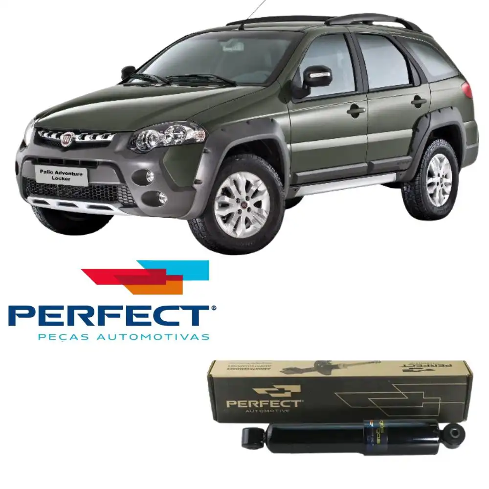 AMORTECEDOR TRASEIRO FIAT PALIO ADVENTURE LOCKER 2008 A 2017