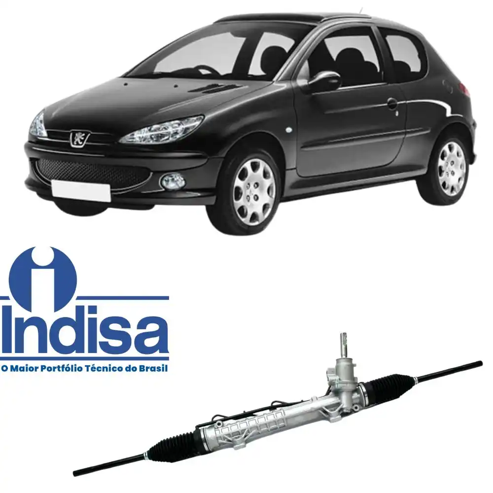 CAIXA DIRECAO HIDRAULICA 206 1.0 16V 2001 A 2006 COM AXIAL