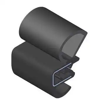 BORRACHA PORTA FIAT PALIO 2 PORTAS