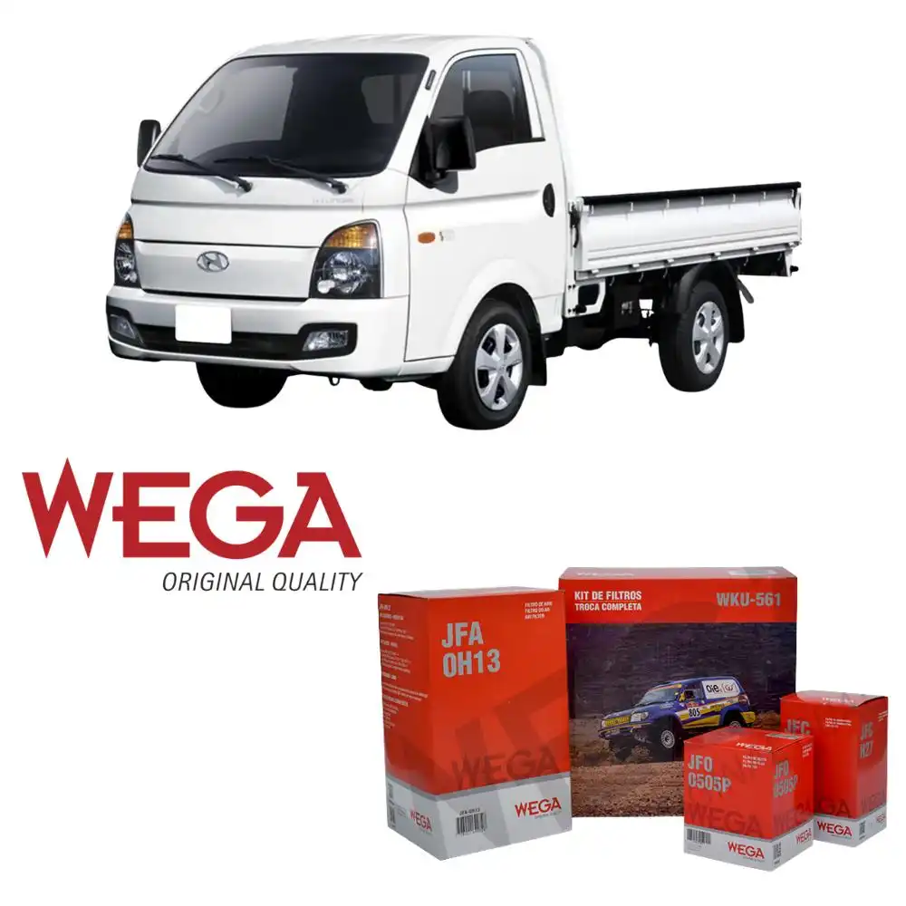 KIT FILTROS HR 2.5 16V DIESEL 2013 A 2015