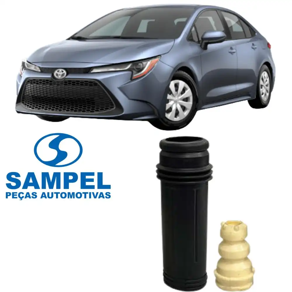 KIT AMORTECEDOR TRASEIRO TOYOTA COROLLA 2020 EM DIANTE