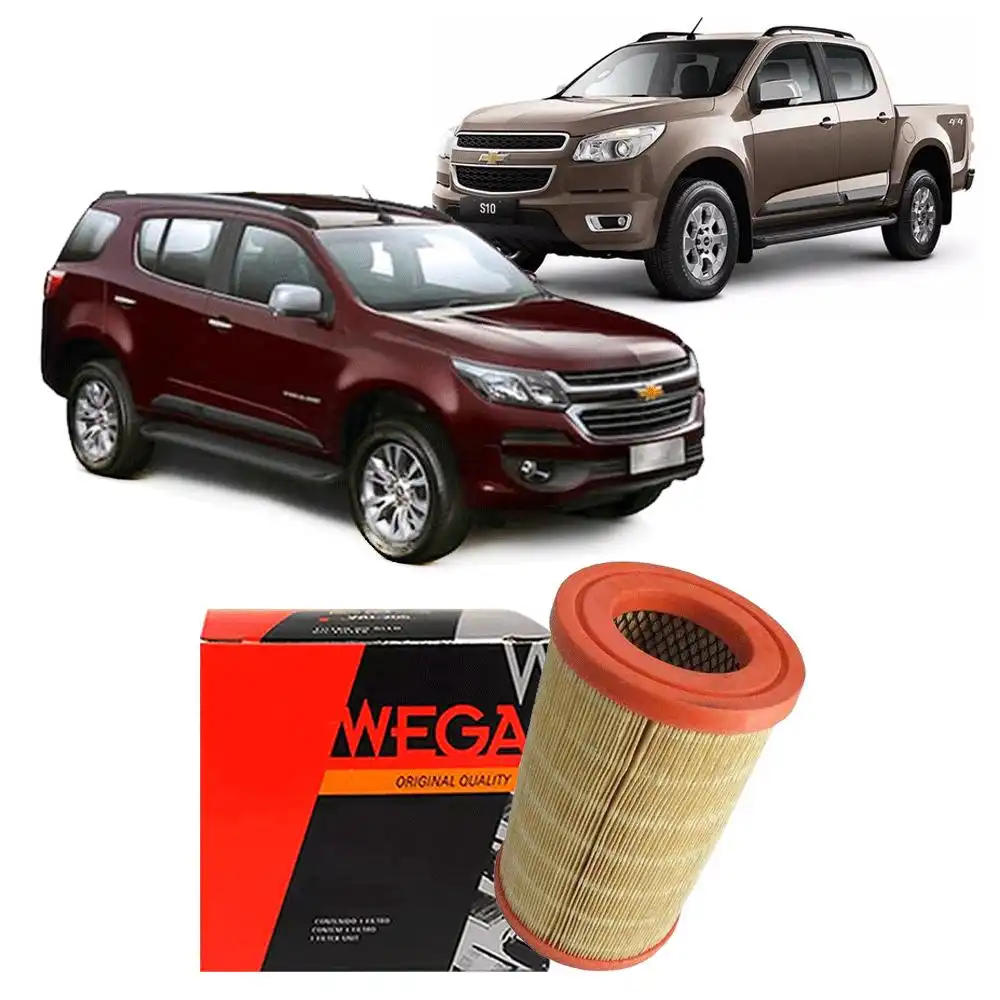 FILTRO AR MOTOR S-10 2.4 2.5 2.8 8V 2012/