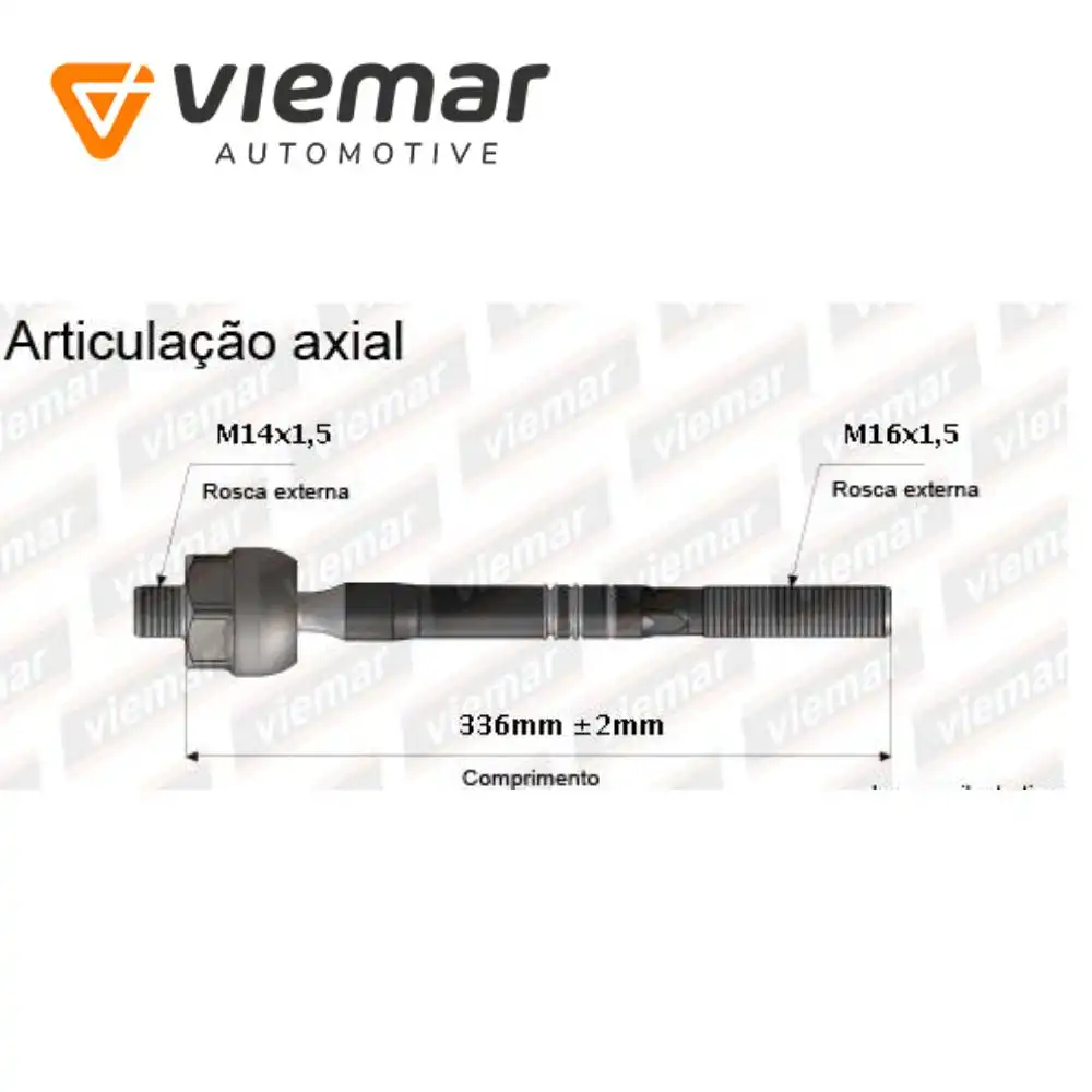 BARRA AXIAL MONDEO 97/ C/DIR HIDR (MACHO)