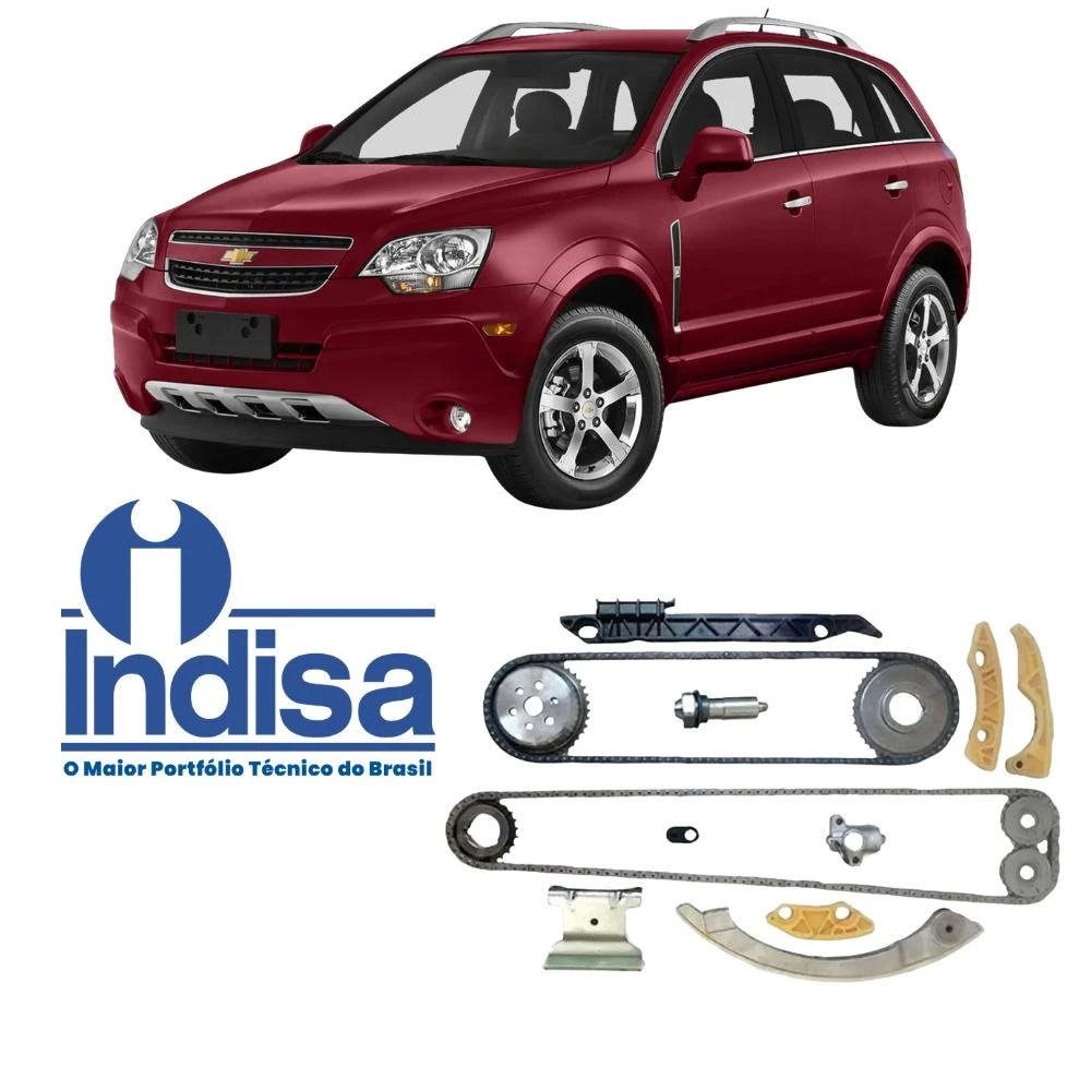 KIT CORRENTE TENSOR CAPTIVA 2.4 2009 A 2017 DIRETA PARCIAL