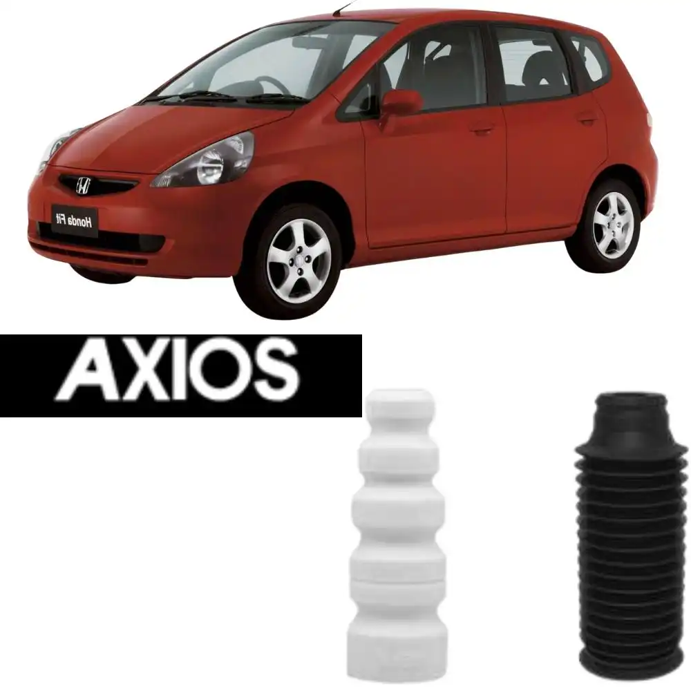 KIT AMORTECEDOR TRASEIRO HONDA FIT 2001 A 2008