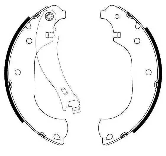 SAPATAS FREIO FIAT PALIO STRADA 1.4/1.8 13/  DOBLO 1.8 13/