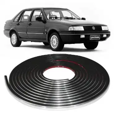 FRISO PARACHOQUE SANTANA 91/ CROMADO AUTOCOLANTE