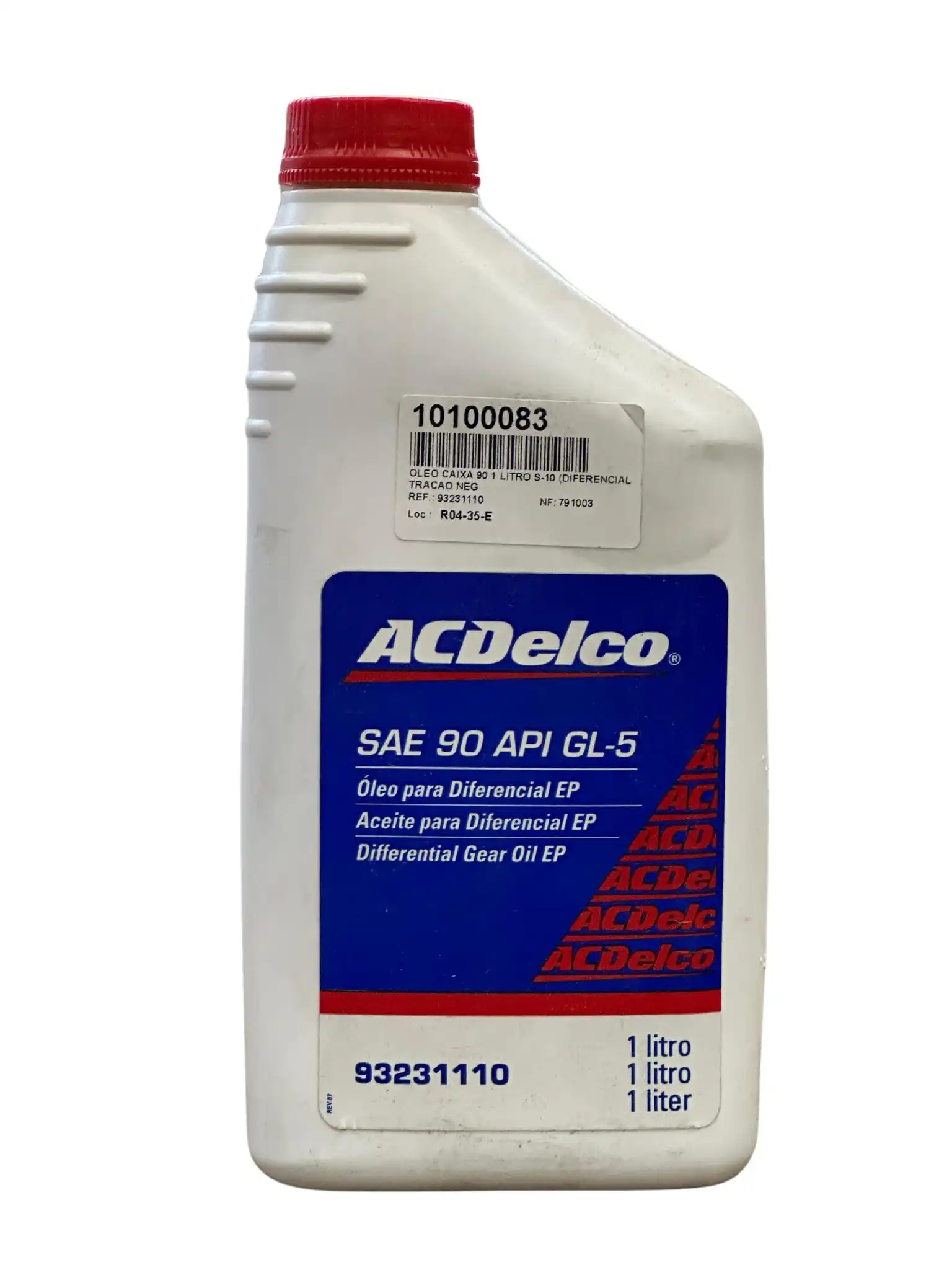 OLEO CAIXA 90 S-10 DIFERENCIAL TRACAO NEGATIVA