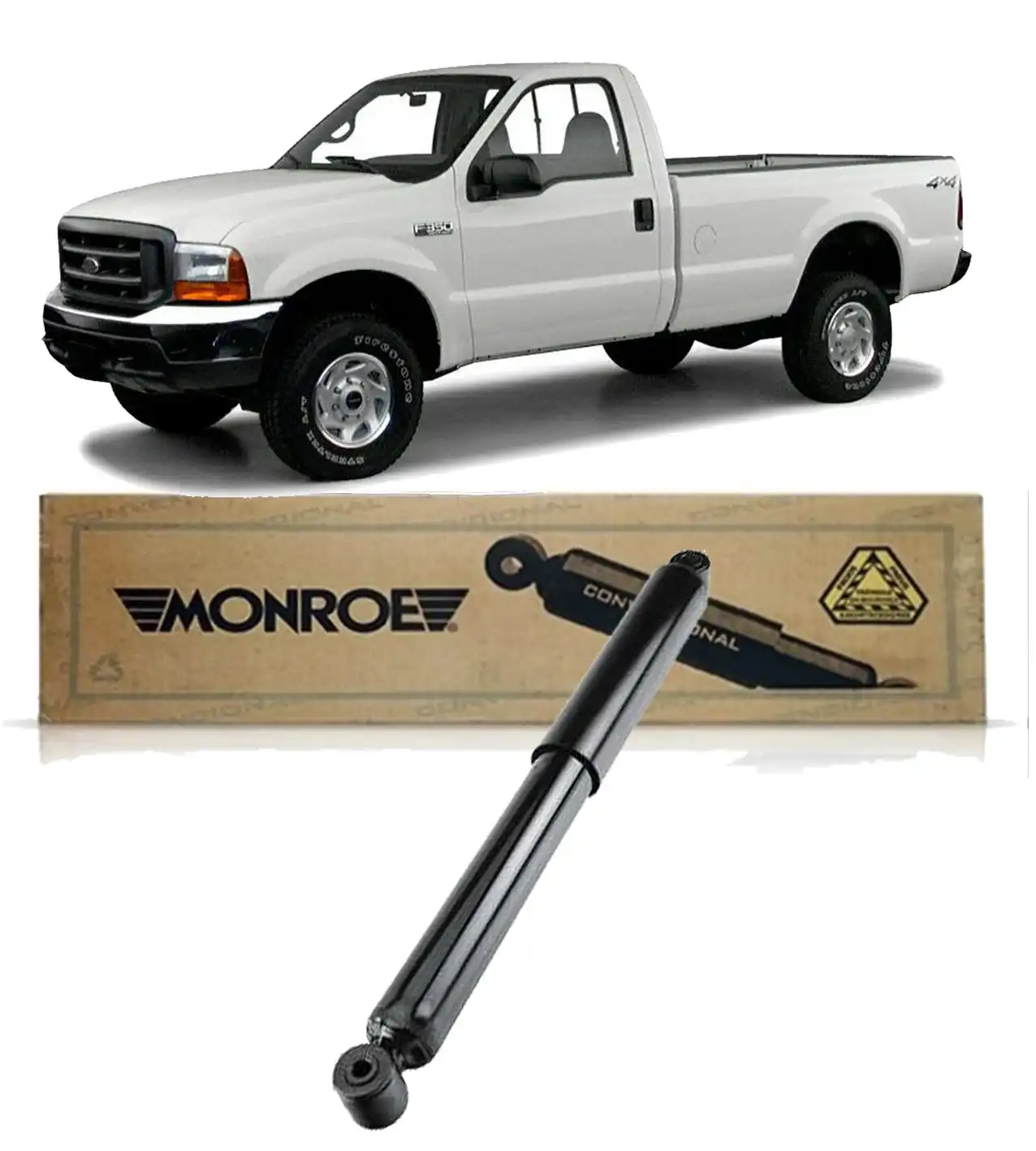 AMORTECEDOR TRASEIRO F-250 4X2 1998 A 2012