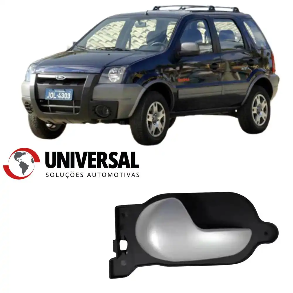 MACANETA INT FIESTA 03/ ECOSPORT 03/ DIANT/TRAS DIR (PRATA)