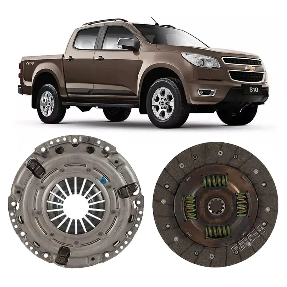 KIT EMBREAGEM S-10 2.4 8V FLEX 2012 A 2016 SEM ATUADOR