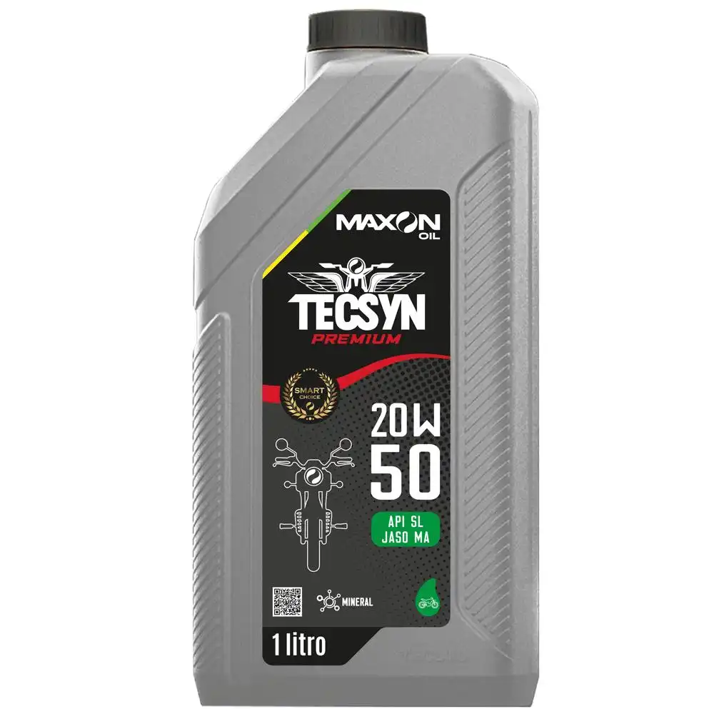 OLEO MOTOR 1 LITRO 20W50 MINERAL MOTOCICLETA