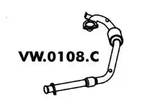 CANO SAIDA MOTOR KOMBI 1.4 FLEX 09/ C/ CATALISADOR