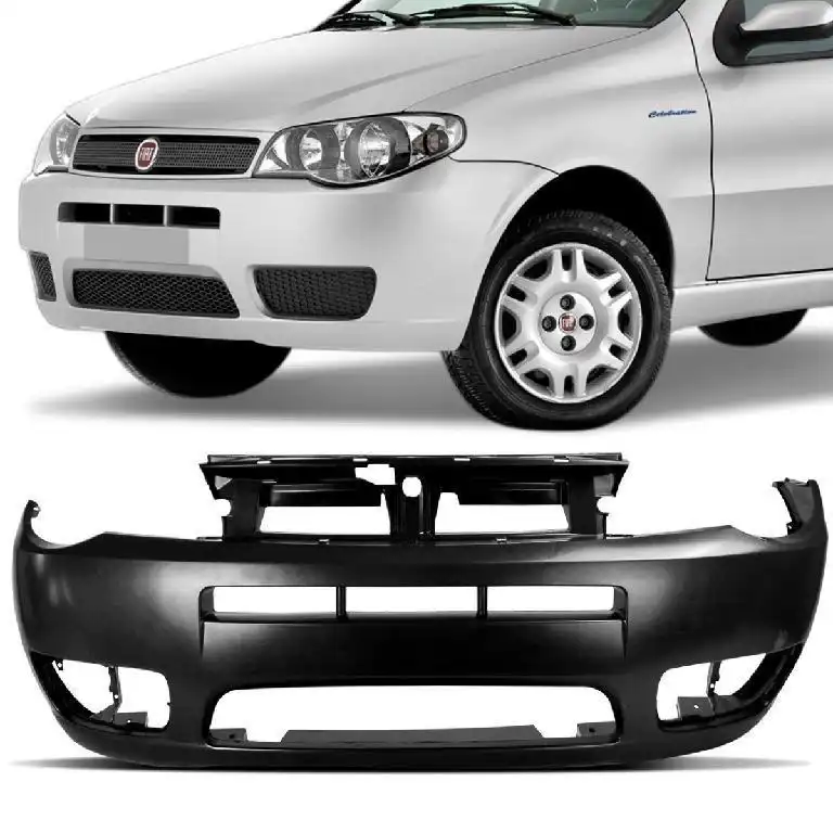 PARACHOQUE DIANTEIRO FIAT PALIO 2004 A 2008 PRETO LISO