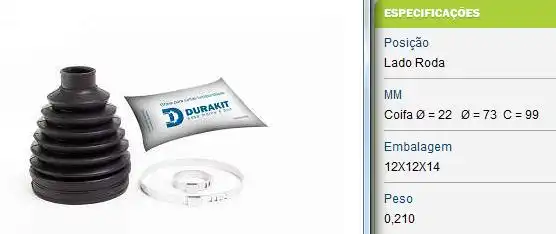 SANFONA HOMOC NEW CIVIC LADO RODA