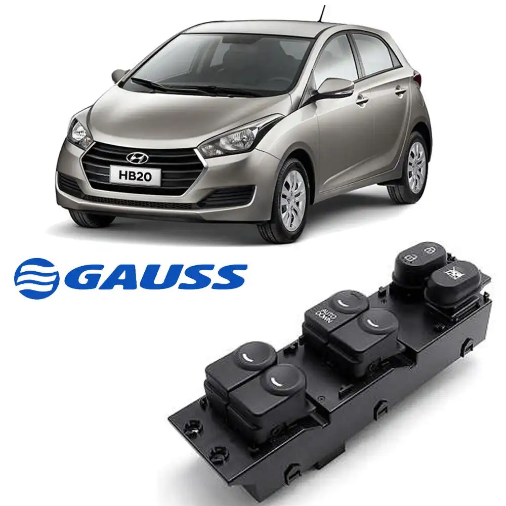 INTERRUPTOR VIDRO ELETRICO HB20 1.0 12V FLEX 2012 A 2019