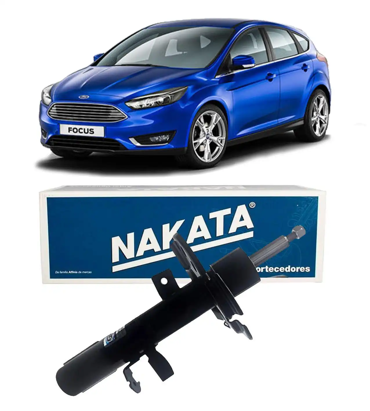 AMORTECEDOR DIANTEIRO FOCUS 2014 A 2018 DIREITO