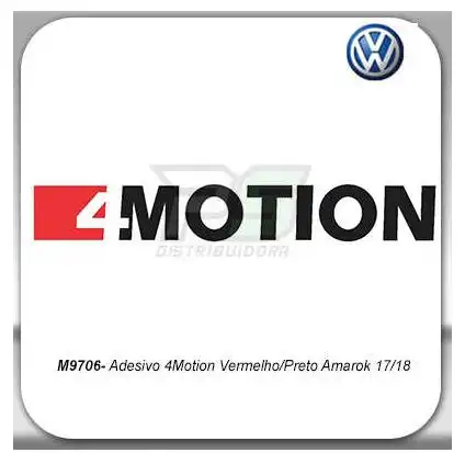 EMBLEMA ADESIVO 4 MOTION AMAROK