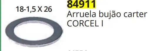 ARRUELA BUJAO CARTER CORCEL I